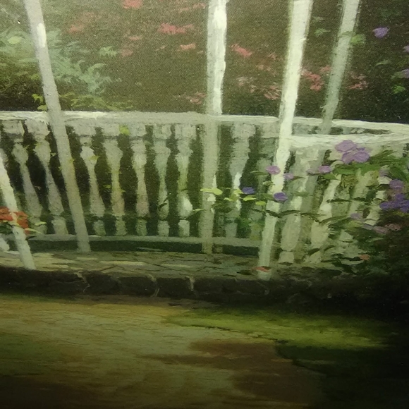 Thomas Kinkade  "Lilac. Gazebo" - Picture 7 of 8